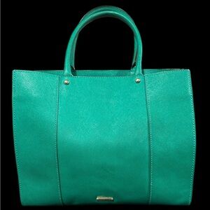 Rebecca Minkoff Green Tote Excellent Condition! Beautiful travel, work, day bag